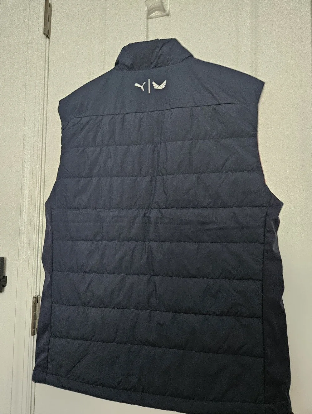 NWT Puma Volition Frost Golf Vest Fairbanks Primaloft Navy Blue Men's Medium